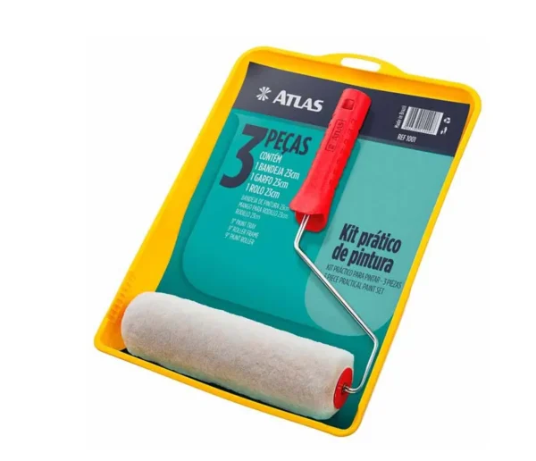 KIT PINTURA 3 PEÇAS ATLAS